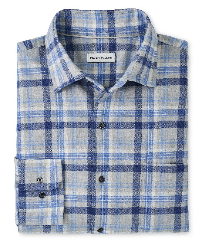 Shop the best fashion at prices you can’t beat. Peter Millar Long Sleeve 'Sherbrooke' Spread Collar Sport Shirt Shop the best fashion at prices you can’t beat. Peter Millar Long Sleeve 'Sherbrooke' Spread Collar Sport Shirt