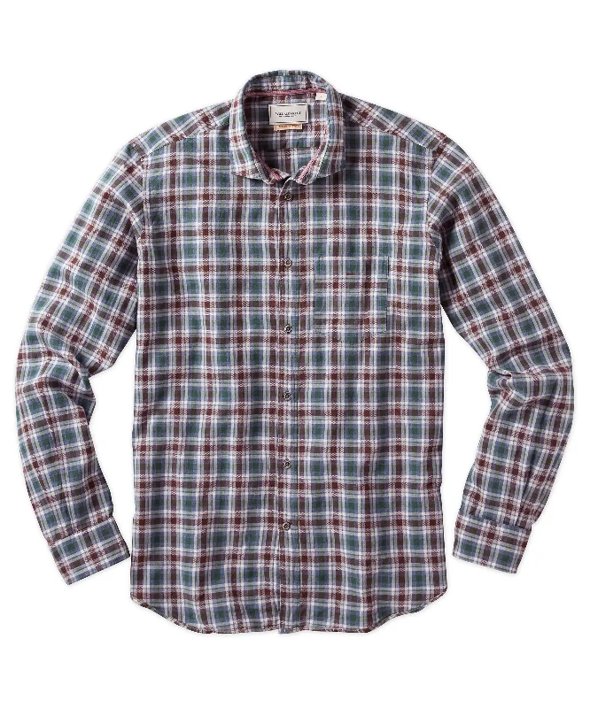 Huge deals on men’s clothing – Limited-time only!  Autumn Plaid Brushed Twill Shirt