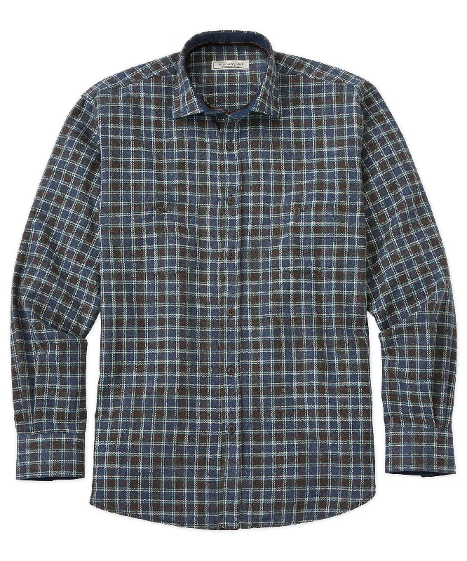 Upgrade your look with stylish, affordable men’s clothing. Cotton-Nylon Check Long Sleeve Sport Shirt Upgrade your look with stylish, affordable men’s clothing. Cotton-Nylon Check Long Sleeve Sport Shirt