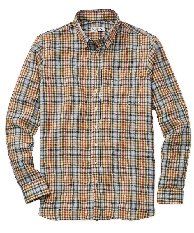Upgrade your wardrobe with stylish men's apparel – now on sale! Mirfield Tattersall Check Long-Sleeve Sport Shirt Upgrade your wardrobe with stylish men's apparel – now on sale! Mirfield Tattersall Check Long-Sleeve Sport Shirt