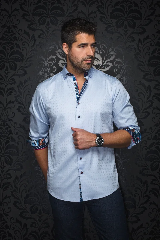 Shop stylish, comfortable men’s clothing at discounted prices. Au Noir Stretch Shirt | Wolverin Jacquard Light Blue Shop stylish, comfortable men’s clothing at discounted prices. Au Noir Stretch Shirt | Wolverin Jacquard Light Blue