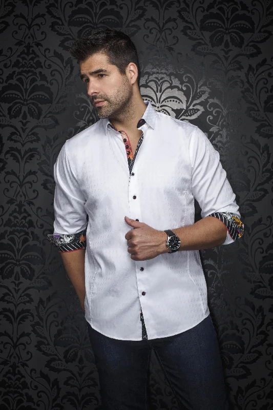 Massive markdowns on clothing items you love – Hurry before they’re gone! Au Noir Stretch Shirt | Wolverin Jacquard White Massive markdowns on clothing items you love – Hurry before they’re gone! Au Noir Stretch Shirt | Wolverin Jacquard White