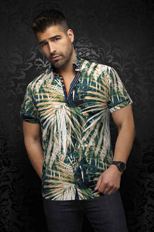 Get stylish outfits for every occasion – Shop now and save! Au Noir Extensible Short Sleeve Shirt | Cameron Navy Stone Get stylish outfits for every occasion – Shop now and save! Au Noir Extensible Short Sleeve Shirt | Cameron Navy Stone
