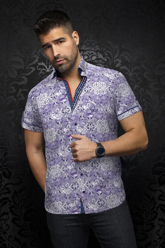 Shop men’s fashion at discount prices and save up to 70%! Au Noir Stretch Short Sleeve Shirt | Tacoma Lavender Shop men’s fashion at discount prices and save up to 70%! Au Noir Stretch Short Sleeve Shirt | Tacoma Lavender