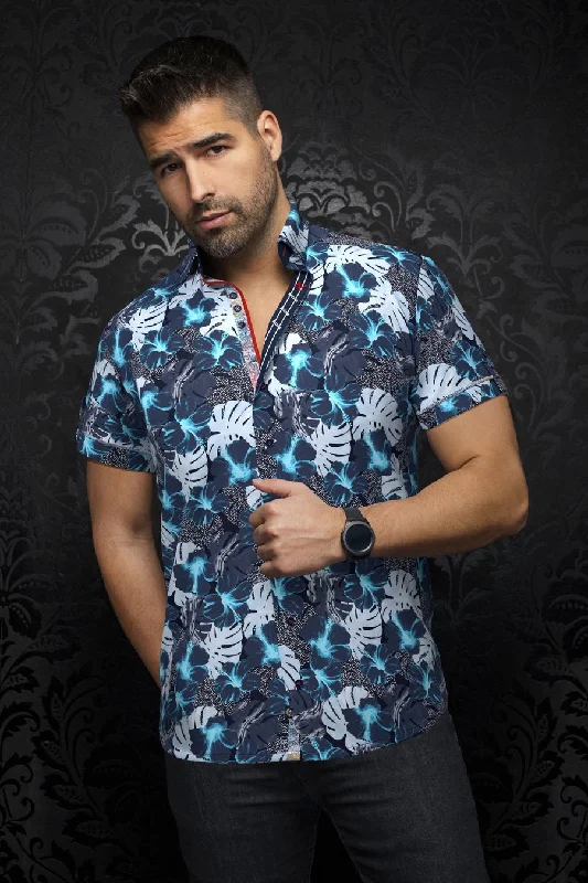 Shop the hottest fashion trends for less – deals you can’t miss. Au Noir Stretch Short Sleeve Shirt | Axel Navy Shop the hottest fashion trends for less – deals you can’t miss. Au Noir Stretch Short Sleeve Shirt | Axel Navy