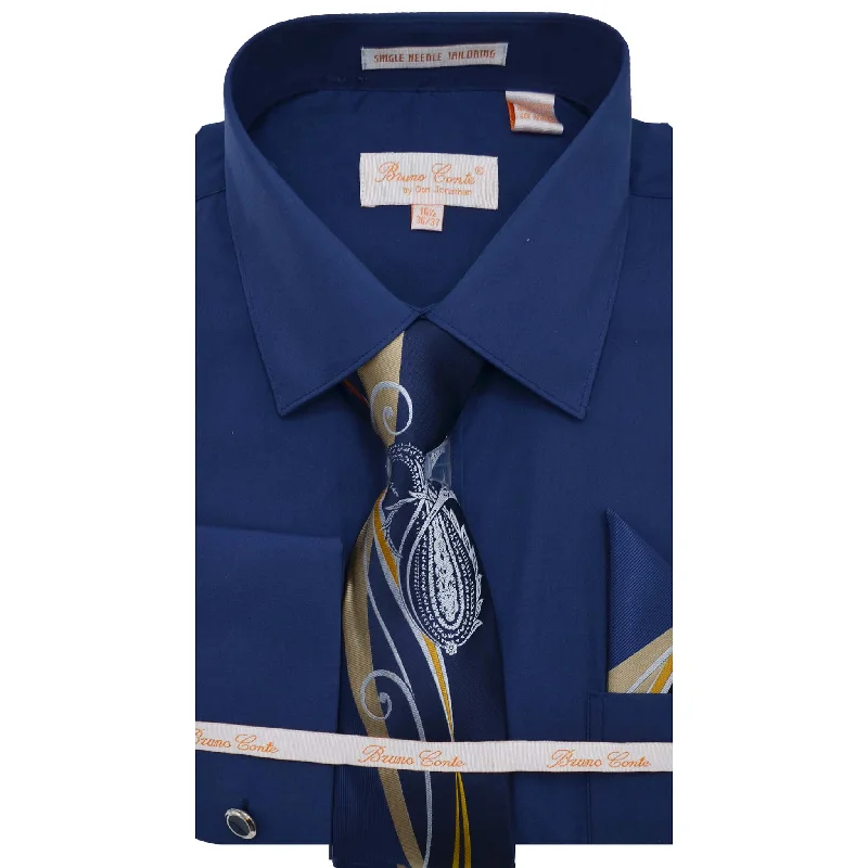 Shop the season’s best styles at discounted prices on men's clothing. BRUNO CONTE SHIRT & TIE SET/Bc1169 Shop the season’s best styles at discounted prices on men's clothing. BRUNO CONTE SHIRT & TIE SET/Bc1169