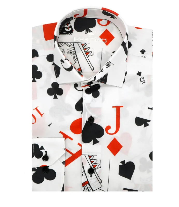 Last chance! Men’s clothing at unbeatable prices.  Bertigo Shirt | Connor-05 Card Deck Art Print