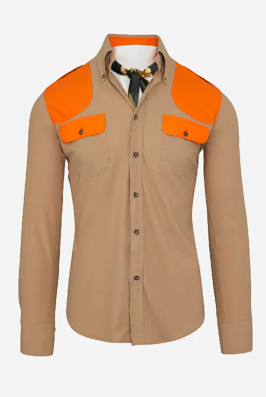 Save more with our buy-more, save-more deals on men’s fashion. Upland Performance Field Shirt in Sand with Blaze Orange Save more with our buy-more, save-more deals on men’s fashion. Upland Performance Field Shirt in Sand with Blaze Orange