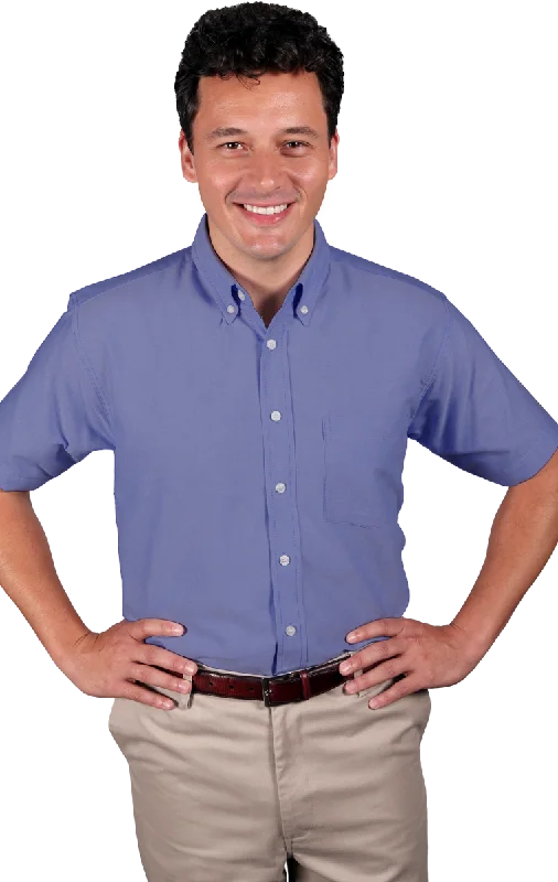 Get the latest styles in clothing – Shop now for unbeatable deals. Blue Generation Men's Cotton/Poly Short Sleeve Oxford Shirt Get the latest styles in clothing – Shop now for unbeatable deals. Blue Generation Men's Cotton/Poly Short Sleeve Oxford Shirt