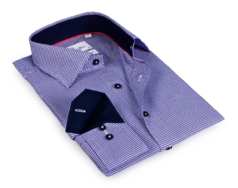 Buy now, pay later – exclusive savings on men’s clothing. Blue Long Sleeve Shirt with contract trimming // Dual cuffs// contemporary fit Buy now, pay later – exclusive savings on men’s clothing. Blue Long Sleeve Shirt with contract trimming // Dual cuffs// contemporary fit