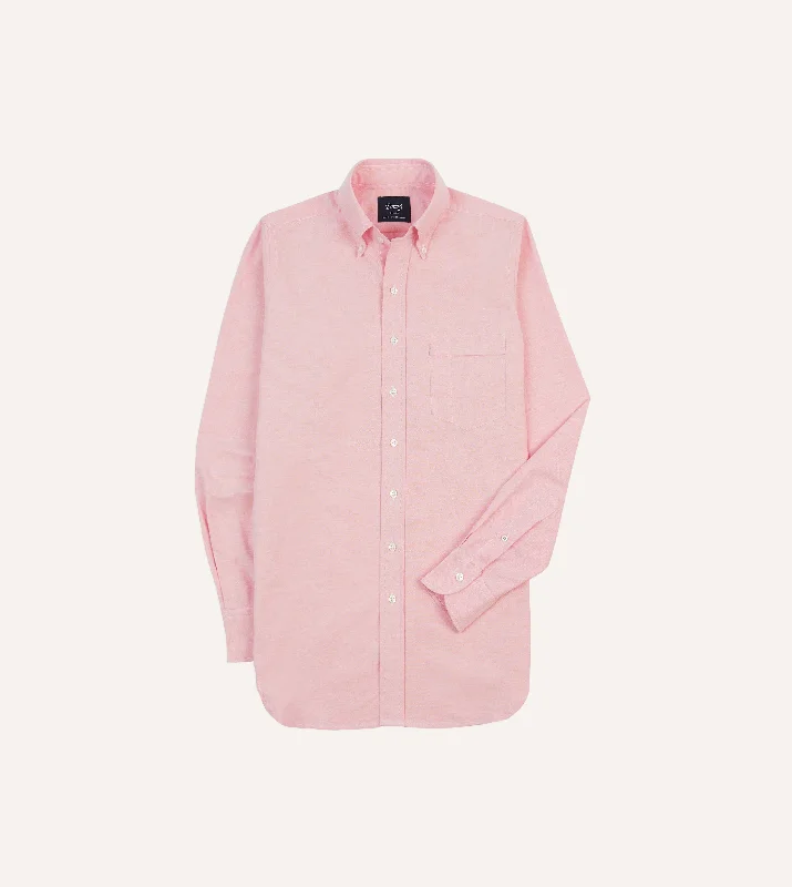 Shop men’s fashion at discount prices and save up to 70%! Bright Pink Cotton Oxford Cloth Button-Down Shirt Shop men’s fashion at discount prices and save up to 70%! Bright Pink Cotton Oxford Cloth Button-Down Shirt