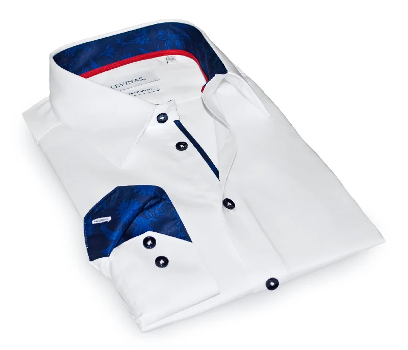 Shop trendy clothing at amazing prices – exclusive deals! Gabe Button-Up Shirt With Contrast Details // White // Contemporary Fit (Regular) Shop trendy clothing at amazing prices – exclusive deals! Gabe Button-Up Shirt With Contrast Details // White // Contemporary Fit (Regular)