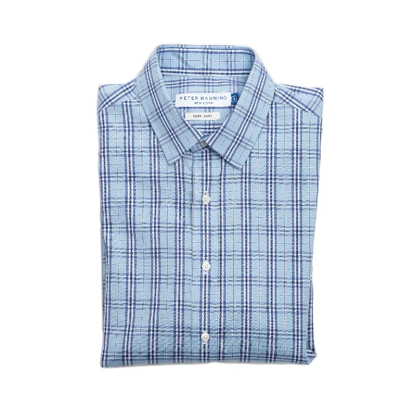 Shop the hottest fashion trends for less – deals you can’t miss. Easy Care Everyday Shirt - Blue Plaid Shop the hottest fashion trends for less – deals you can’t miss. Easy Care Everyday Shirt - Blue Plaid