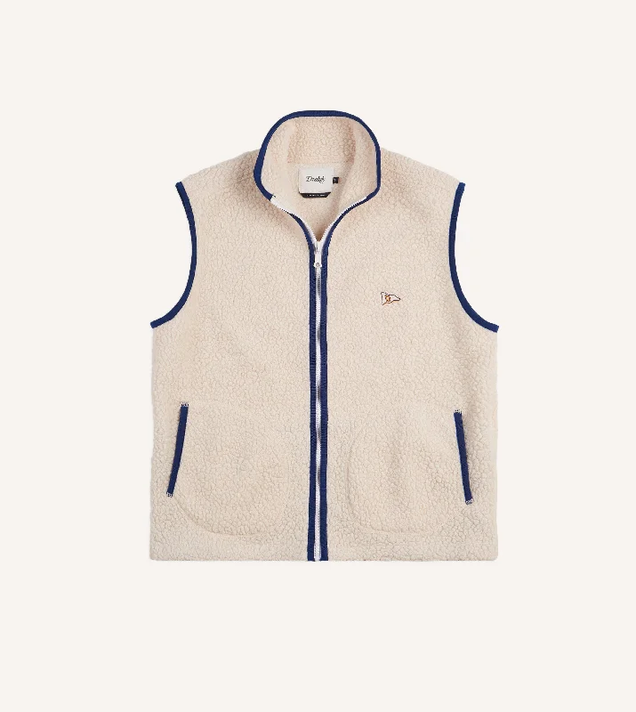 Shop men’s clothing for all seasons – Save big today! Ecru Boucle Wool Zip Fleece Vest Shop men’s clothing for all seasons – Save big today! Ecru Boucle Wool Zip Fleece Vest