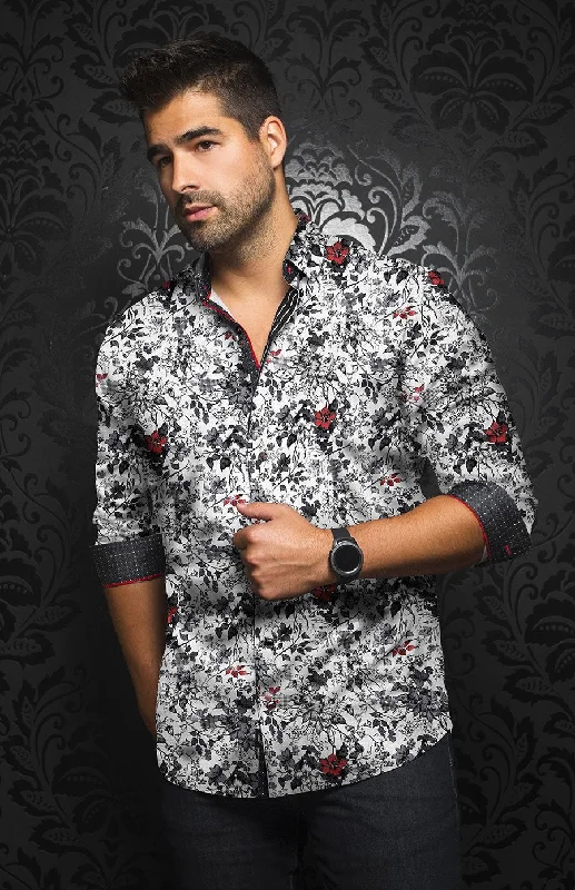 Hurry, the best deals on men’s fashion won’t last long! AU NOIR | Long Sleeve Shirt | Garnett White / Red Hurry, the best deals on men’s fashion won’t last long! AU NOIR | Long Sleeve Shirt | Garnett White / Red