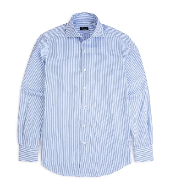 Shop affordable clothing for less – Big discounts online now. Finamore Milano Eduardo 120 Double Twist Cotton Formal Shirt: Blue Stripe Shop affordable clothing for less – Big discounts online now. Finamore Milano Eduardo 120 Double Twist Cotton Formal Shirt: Blue Stripe