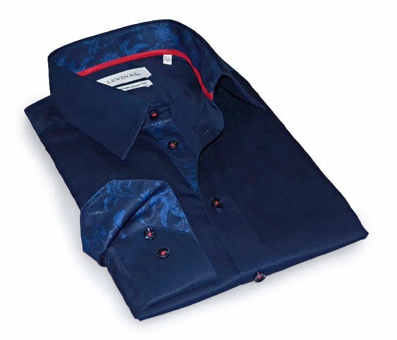 Men’s fashion just got more affordable – shop now! Geo Button-Up Shirt With Contrast Details // Navy // Contemporary Fit (Regular) Men’s fashion just got more affordable – shop now! Geo Button-Up Shirt With Contrast Details // Navy // Contemporary Fit (Regular)