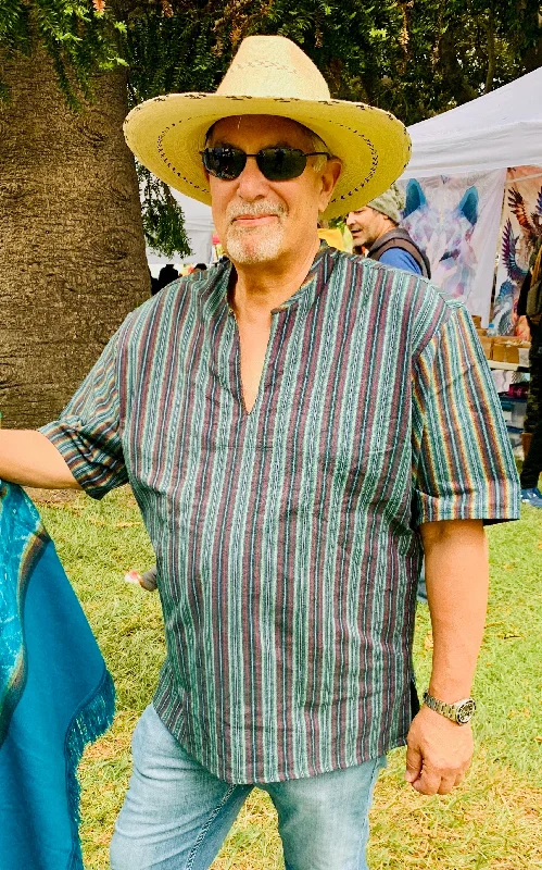Seasonal fashion sale – Save on all your wardrobe essentials today! Hermoso -Short Sleeve Hand Woven Cotton Shirt Seasonal fashion sale – Save on all your wardrobe essentials today! Hermoso -Short Sleeve Hand Woven Cotton Shirt