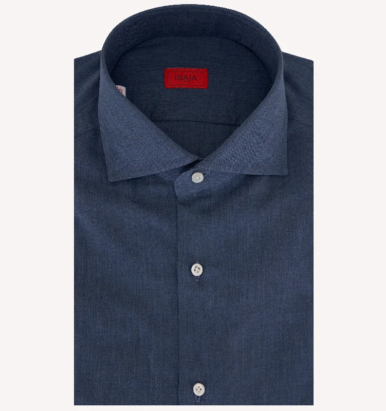 Get trendy clothes for less – Big savings on fashion basics! Isaia Dress Shirt in Navy Get trendy clothes for less – Big savings on fashion basics! Isaia Dress Shirt in Navy