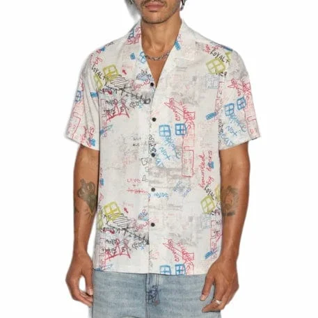 Look sharp without breaking the bank – men’s clothing sale now! Ksubi Skrawler Resort Short Sleeve Shirt (White) MPF24SH017 Look sharp without breaking the bank – men’s clothing sale now! Ksubi Skrawler Resort Short Sleeve Shirt (White) MPF24SH017