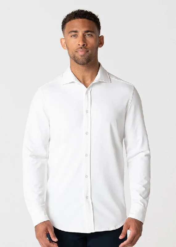 Flash discounts on men’s clothing – Don’t miss out!  Polished Shirt | White