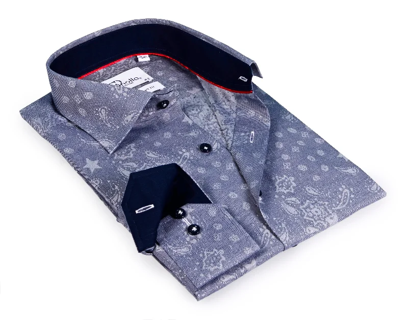 Shop affordable clothing – Limited-time only! Long Sleeve Shirt with contract trimming // Dual cuffs // contemporary fit Shop affordable clothing – Limited-time only! Long Sleeve Shirt with contract trimming // Dual cuffs // contemporary fit