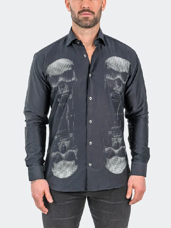 Shop stylish and affordable clothes – Maceoo Stretch Shirt | Fibonacci SkullMirror Black Shop stylish and affordable clothes – Maceoo Stretch Shirt | Fibonacci SkullMirror Black