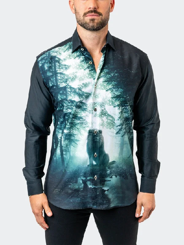 Save more with bundle deals on men’s fashion items. Maceoo Stretch Shirt |Fibonacci LionForest 17 Black Save more with bundle deals on men’s fashion items. Maceoo Stretch Shirt |Fibonacci LionForest 17 Black