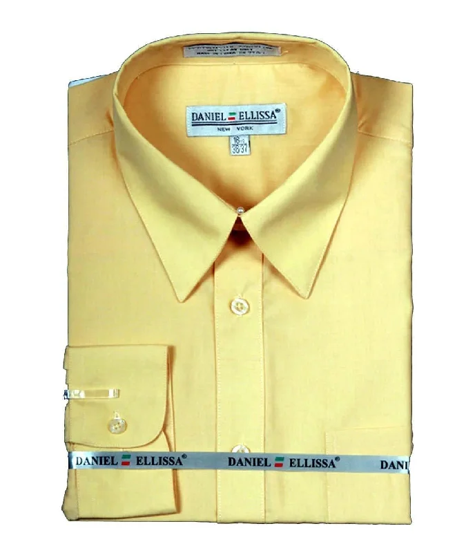Shop the best clothing sale – Limited-time offer. Men's Basic Dress Shirt with Convertible Cuff -Color Canary Shop the best clothing sale – Limited-time offer. Men's Basic Dress Shirt with Convertible Cuff -Color Canary