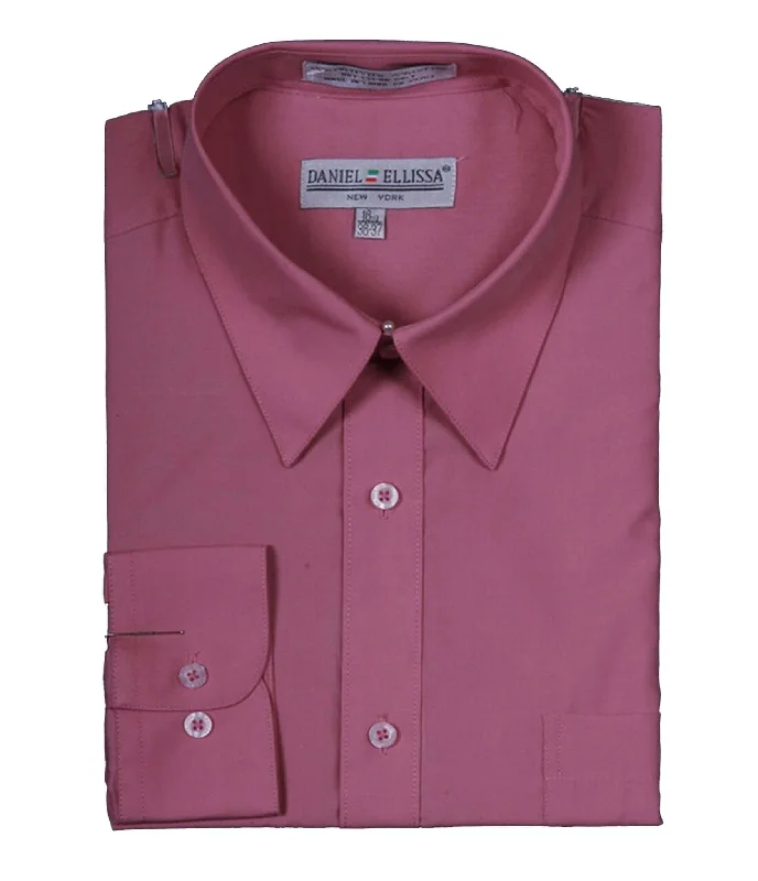 Don’t miss out – huge discounts on men’s trendy styles. Men's Basic Dress Shirt with Convertible Cuff -Color Rose Pink Don’t miss out – huge discounts on men’s trendy styles. Men's Basic Dress Shirt with Convertible Cuff -Color Rose Pink