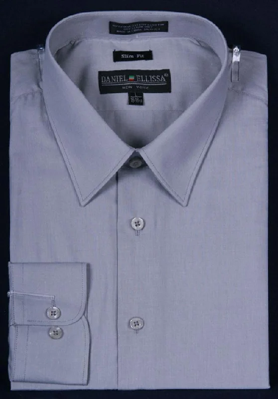 Shop men’s fashion at discount prices and save up to 70%! Men's Slim Fit Dress Shirt Color Gray Shop men’s fashion at discount prices and save up to 70%! Men's Slim Fit Dress Shirt Color Gray