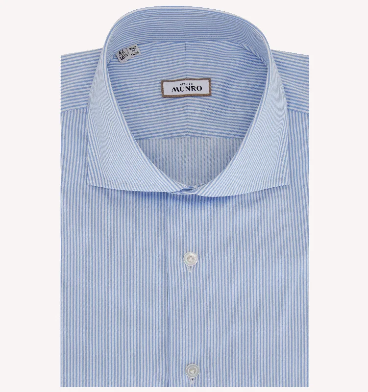 Huge savings on all categories of clothing – Shop our seasonal sale. Munro Stripe Dress Shirt in Blue Huge savings on all categories of clothing – Shop our seasonal sale. Munro Stripe Dress Shirt in Blue