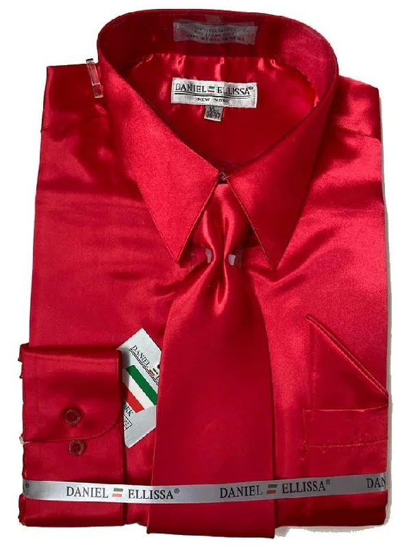 – Shop trendy clothing now. Red Satin Dress Shirt Set with Matching Tie & Pocket Square – Shop trendy clothing now. Red Satin Dress Shirt Set with Matching Tie & Pocket Square