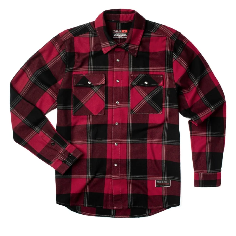 Limited-time discounts on clothing you’ll love Troll Co. Men's Gridlock Button-Down Flannel Work Shirt Limited-time discounts on clothing you’ll love Troll Co. Men's Gridlock Button-Down Flannel Work Shirt