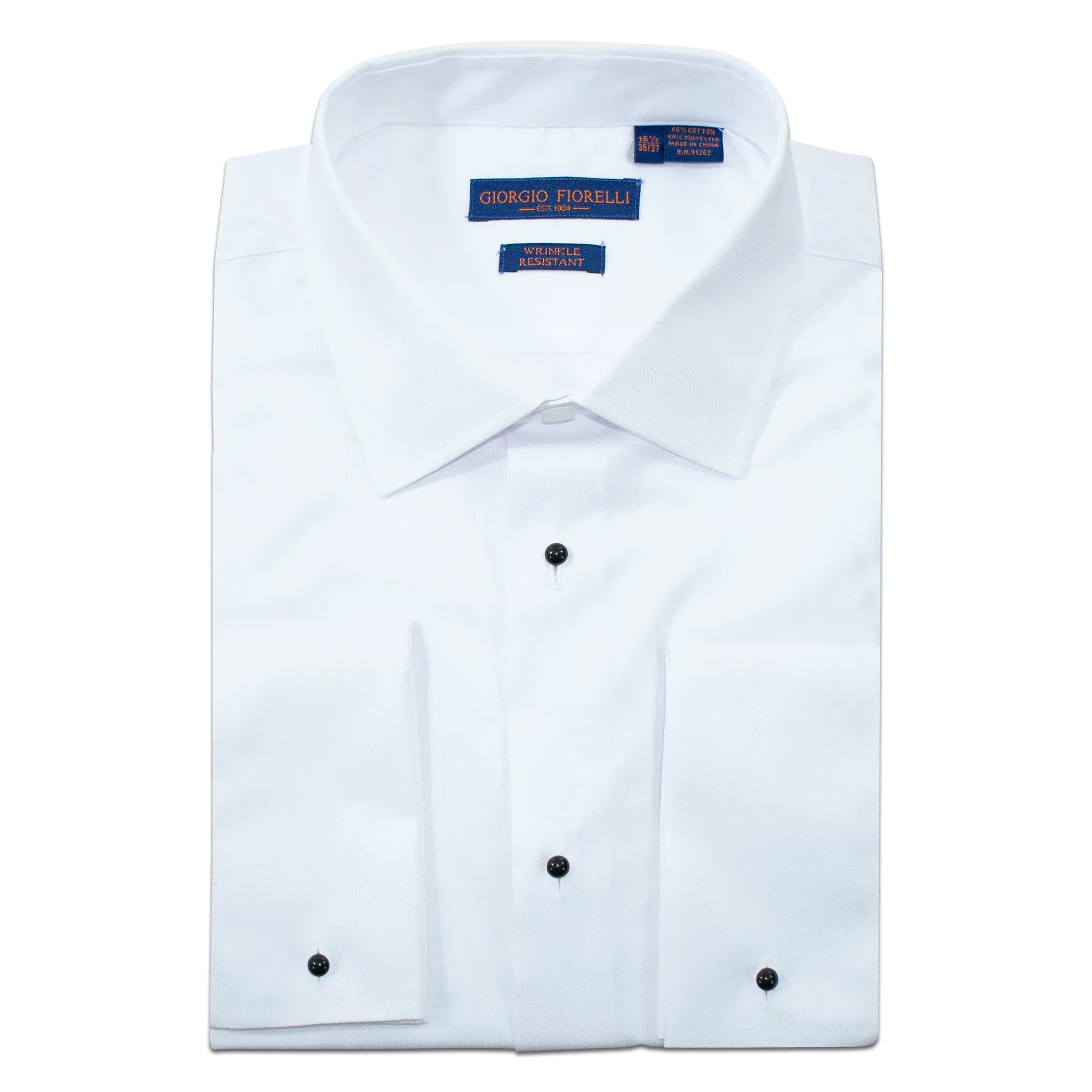 Clearance sale – shop men's clothing at discounted prices! White Regular-Fit Tuxedo Dress Shirt Clearance sale – shop men's clothing at discounted prices! White Regular-Fit Tuxedo Dress Shirt