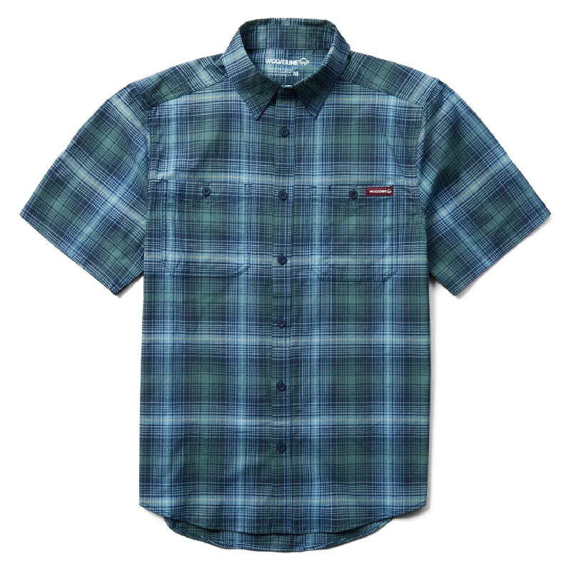 Shop affordable clothing for men – Up to 60% off! Wolverine Men's Fuse Button-Down Short Sleeve Work Shirt Shop affordable clothing for men – Up to 60% off! Wolverine Men's Fuse Button-Down Short Sleeve Work Shirt