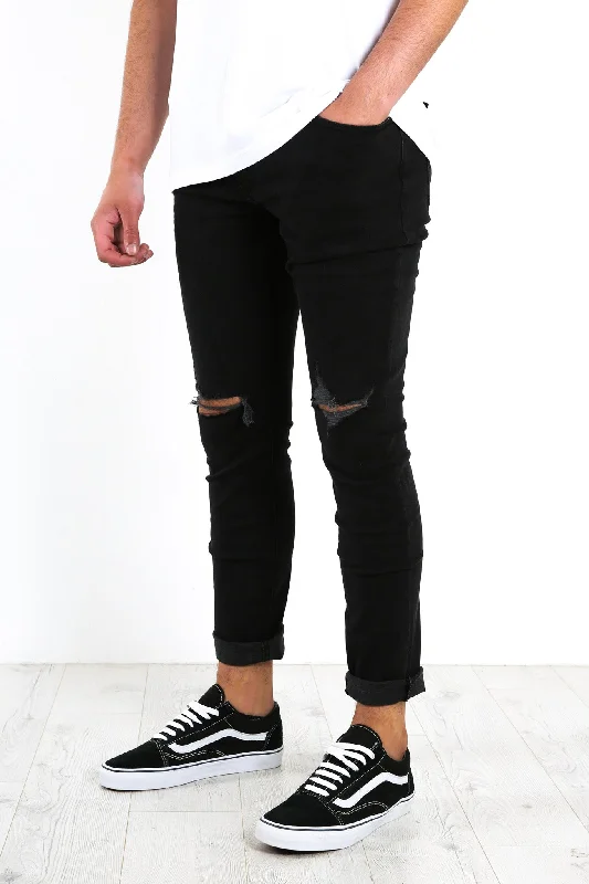 Save up to 60% on new arrivals in clothing – Shop now!  Stinger Jean Black Rip