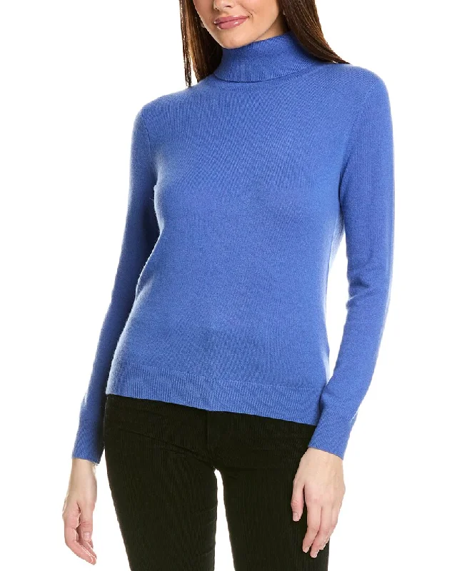 Chic and comfortable clothing for busy women Amicale Cashmere Basic Turtleneck Cashmere Sweater Chic and comfortable clothing for busy women Amicale Cashmere Basic Turtleneck Cashmere Sweater