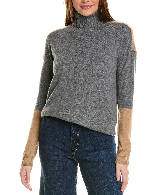 Women’s clothing to inspire confidence and beauty Amicale Cashmere Color Turtleneck Cashmere Sweater Women’s clothing to inspire confidence and beauty Amicale Cashmere Color Turtleneck Cashmere Sweater