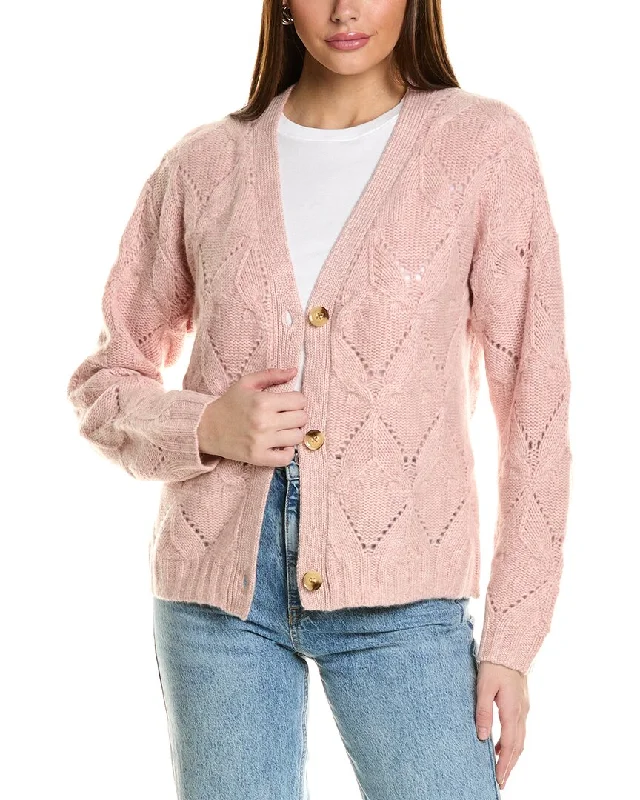 Stylish women’s clothing designed for comfort Collaboration Mercedes Tulip Cable Cashmere Cardigan Stylish women’s clothing designed for comfort Collaboration Mercedes Tulip Cable Cashmere Cardigan
