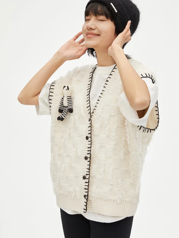 Fashion pieces that complement every woman’s style   Floating Line Sweater Cardigan