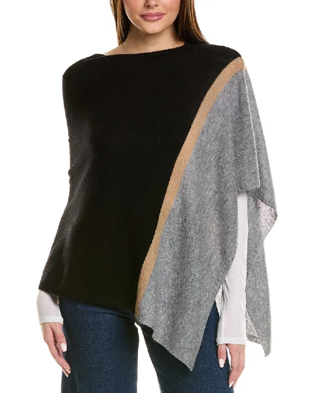 Trendy women’s clothing that suits every taste Forte Cashmere Stripe Cashmere Poncho Trendy women’s clothing that suits every taste Forte Cashmere Stripe Cashmere Poncho
