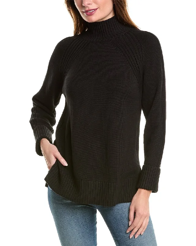 Get noticed with eye-catching women’s fashion Jones New York Directional Mock Neck Sweater Get noticed with eye-catching women’s fashion Jones New York Directional Mock Neck Sweater