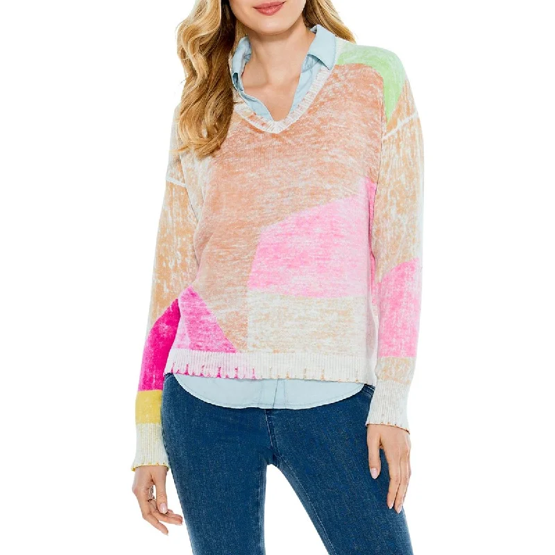 The ultimate guide to stylish women’s fashion   Mosaic Sunrise Womens Cotton Printed Pullover Sweater