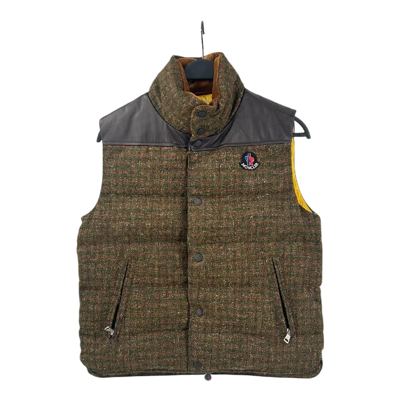 – Shop now and save big. JUNYA WATANABE COMME des GARCONS MAN/MONCLER/Puffer Vest/M/Brown/Tweed/Plaid – Shop now and save big. JUNYA WATANABE COMME des GARCONS MAN/MONCLER/Puffer Vest/M/Brown/Tweed/Plaid