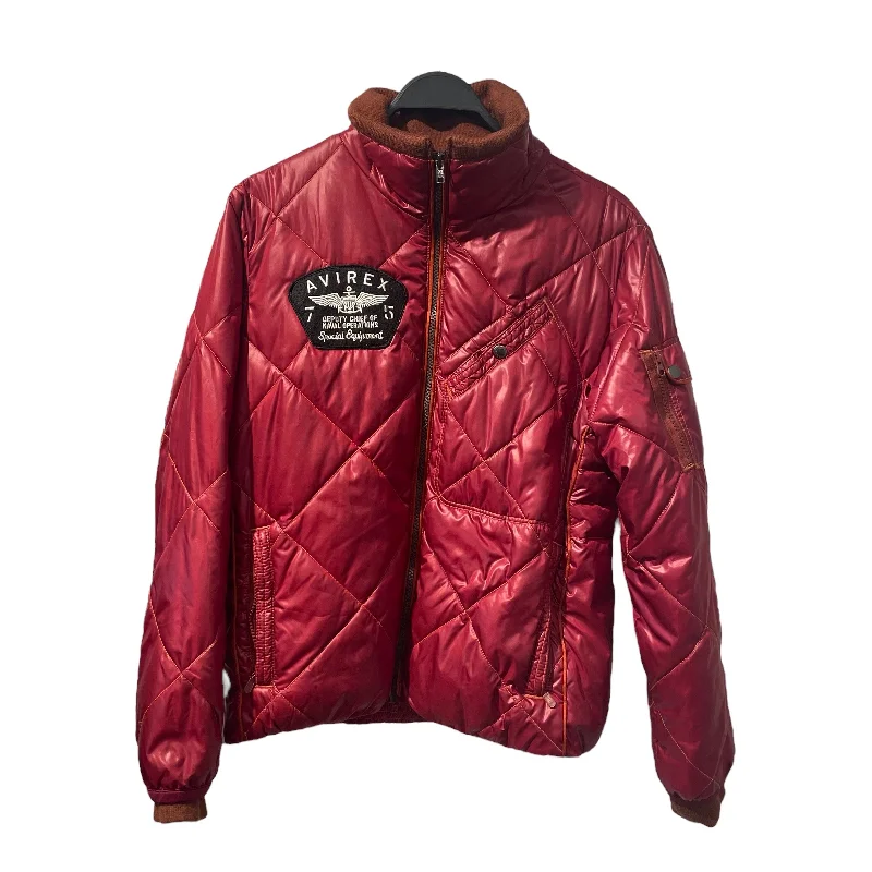 Shop trendy clothing at amazing prices – exclusive deals! AVIREX/Puffer Jkt/M/Polyester/RED/orange accent USN Shop trendy clothing at amazing prices – exclusive deals! AVIREX/Puffer Jkt/M/Polyester/RED/orange accent USN