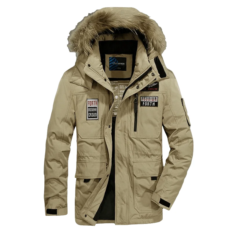 Affordable clothing for men and women – Shop today for big savings.  Men's Thick Hooded Duck Down Jacket