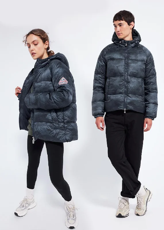  – Shop stylish items today!  Doudoune Sten Camo Camo blue print