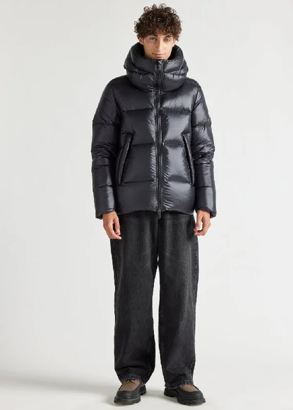 Buy more, save more –  Doudoune homme en duvet naturel Pyrenex Barry Black