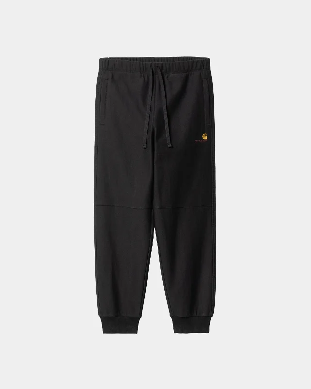 Hurry, the best deals on men’s fashion won’t last long! American Script Jogging Pant | Black Hurry, the best deals on men’s fashion won’t last long! American Script Jogging Pant | Black